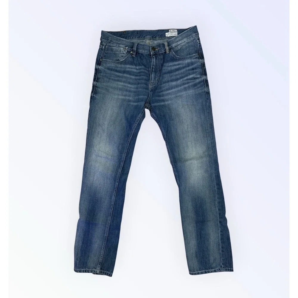 FOX RACING THROTTLE JEANS MENS 34 TAPERED 32 INSEAM